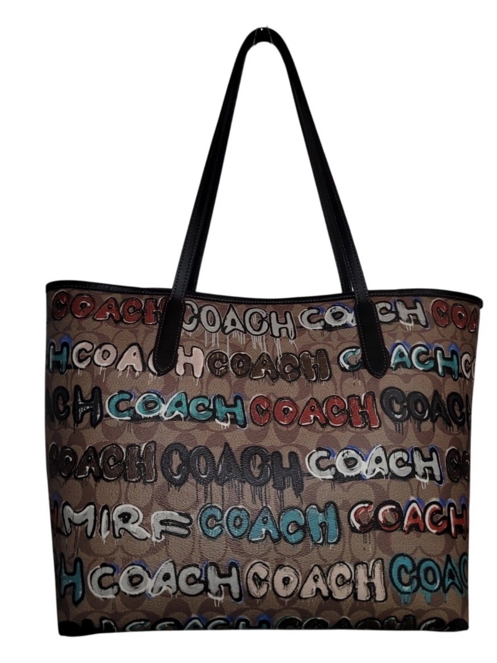 Coach X Mint + Serf City Tote In Signature Canvas